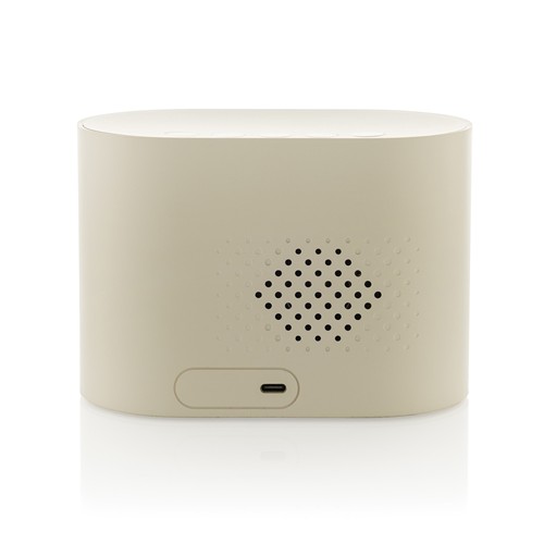 LumaRise RCS gerecycled plastic wekker met witte ruis