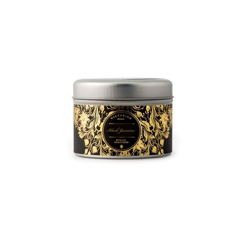 Victorian Sense Tinbox Noir Jasmine bougie parfumée Victorian Sense Tinbox Noir Jasmine bougie parfumée