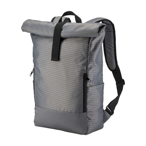 Zaino porta pc in poliestere riciclato con tintura ecologica Zaino porta pc in poliestere riciclato con tintura ecologica
