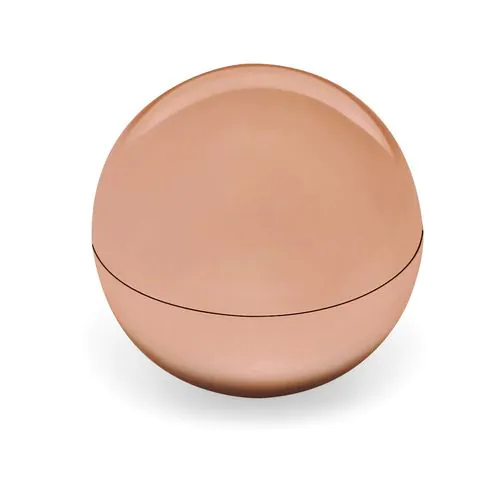ALBA. Lip balm with ABS round-shaped packaging