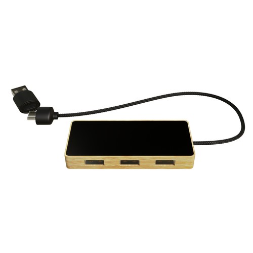 8-in-1 lighting hub 100% FSC® Bamboo 8-in-1 lighting hub 100% FSC® Bamboo