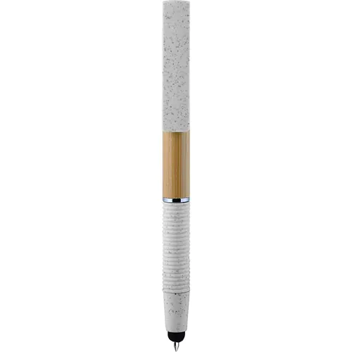 BAMBOO, WHEAT STRAW + ABS TOUCH SCREEN BALLPOINT PEN BAMBOO, WHEAT STRAW + ABS TOUCH SCREEN BALLPOINT PEN