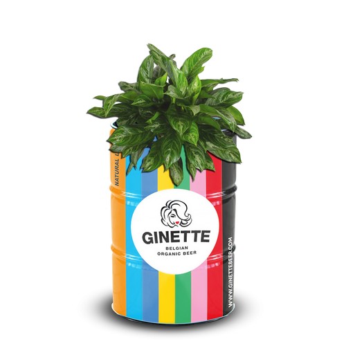 Botanical Barrel Big Full Colour | 200 Liter Planter