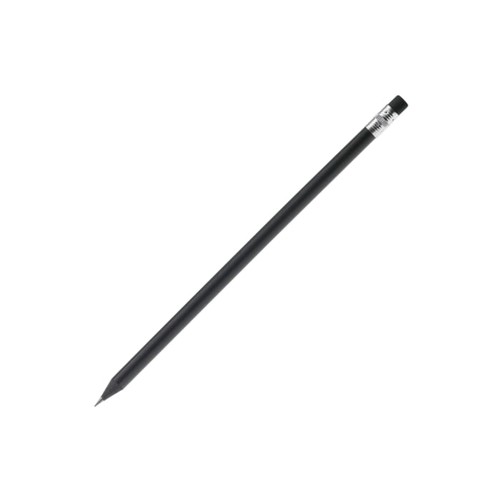 Pencil, black with eraser Pencil, black with eraser