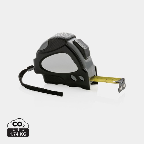 Flexómetro auto stop RCS plástico reciclado 8M/25mm Flexómetro auto stop RCS plástico reciclado 8M/25mm