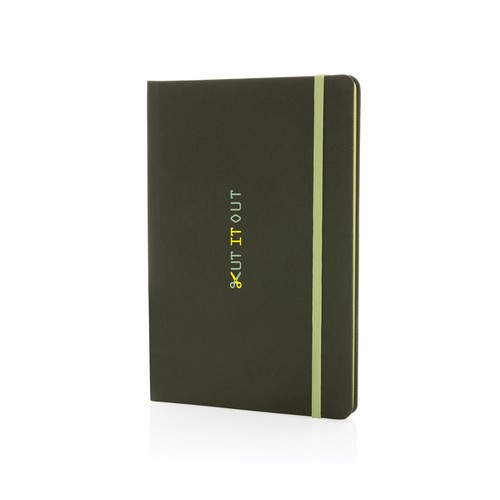 Carnet A5 en rPET certifié GRS Carnet A5 en rPET certifié GRS