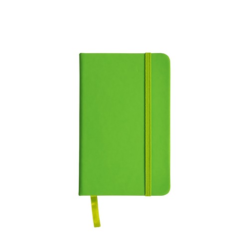 Bloc-notes avec couverture PU et élastique pour fermeture Bloc-notes avec couverture PU et élastique pour fermeture