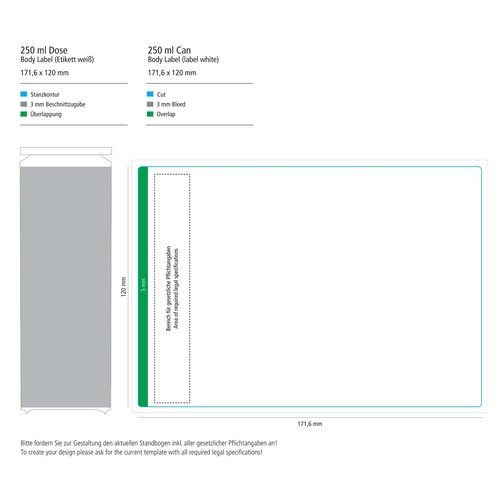 Beer (GER), 250 ml, Body Label Beer (GER), 250 ml, Body Label