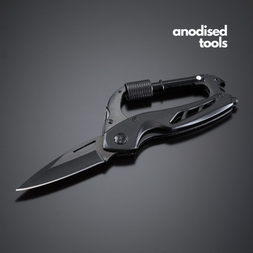 OPTIMA FOLDING KNIFE WITH CARABINER OPTIMA FOLDING KNIFE WITH CARABINER
