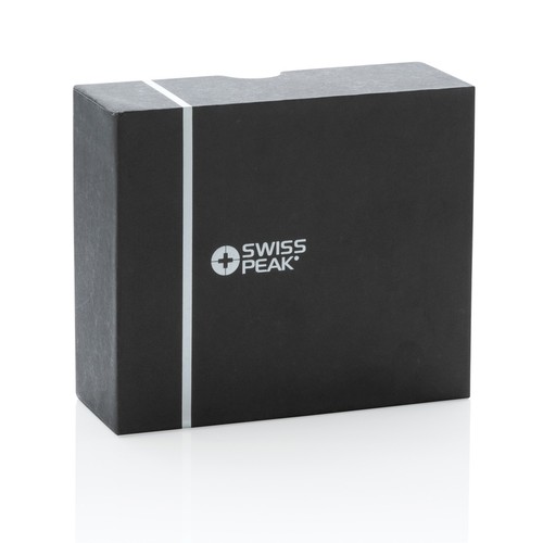 RCS recycled plastic Swiss Peak ANC TWS earbuds RCS recycled plastic Swiss Peak ANC TWS earbuds