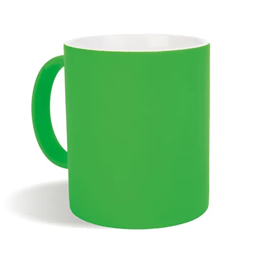 320 ML FLUO COLOR CERAMIC MUG (GRADE A)