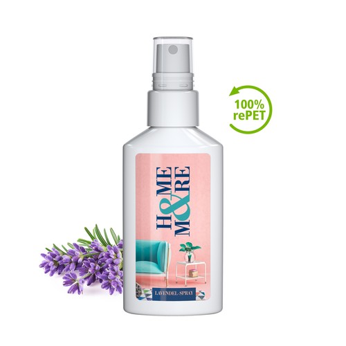 Lavender Spray, 50 ml, Body Label (R-PET)