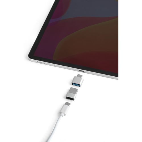 MINSKY. Set van 2 aluminium USB-A / USB-C adapters MINSKY. Set van 2 aluminium USB-A / USB-C adapters