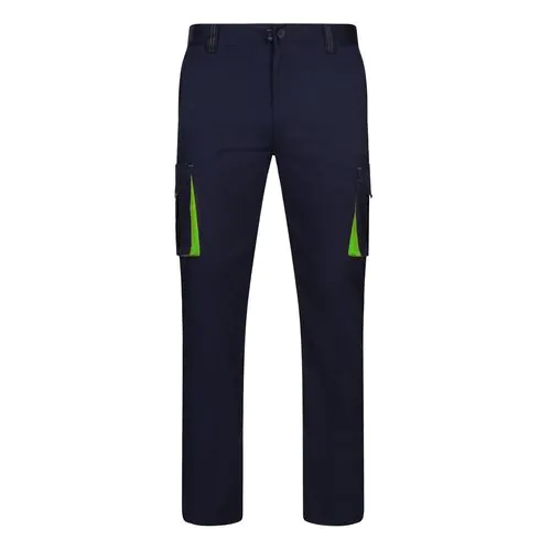 VL FIDES. Two-tone, multi-pocket stretch trousers (240g/m²), in cotton (46%), EME (38%) and polyester (16%) VL FIDES. Two-tone, multi-pocket stretch trousers (240g/m²), in cotton (46%), EME (38%) and polyester (16%)