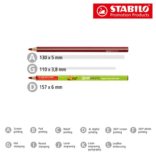 STABILO GREENtrio matita colorata