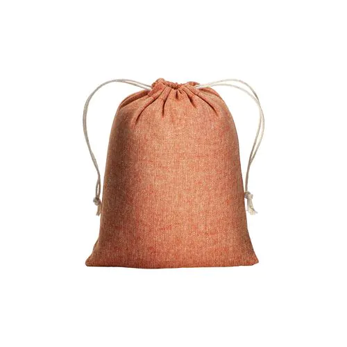 Recycled cotton gift bag, 150 g/m2, 15 x 20 cm