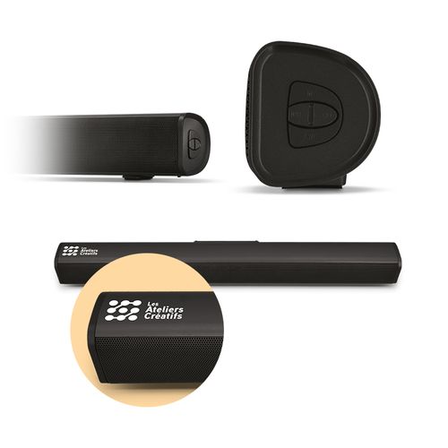 2 X 8 W BT5.0 SOUNDBAR SPEAKER, FM RADIO, CLOCK 2 X 8 W BT5.0 SOUNDBAR SPEAKER, FM RADIO, CLOCK