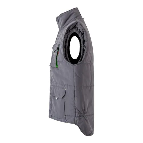 VL NERGAL. Padded vest, two-tone, multi-pocket (120g/m²), in polyester (100%) VL NERGAL. Padded vest, two-tone, multi-pocket (120g/m²), in polyester (100%)