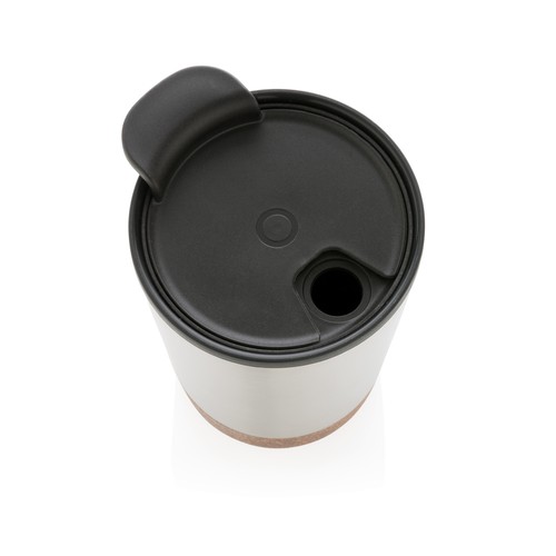 Tasse à café en liège et en acier inoxydable GRS