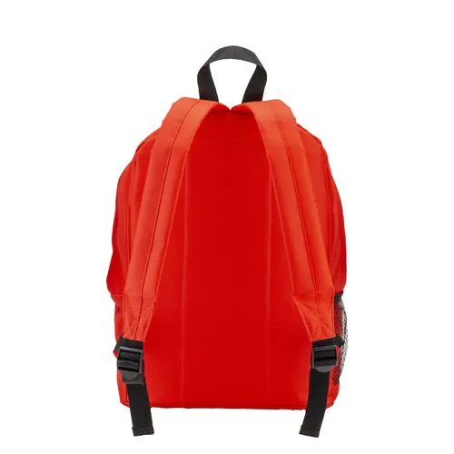 Sac à dos en polyester recyclé R-PET avec poche externe avec fermeture éclair Sac à dos en polyester recyclé R-PET avec poche externe avec fermeture éclair