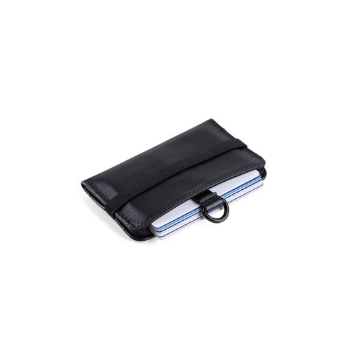 ORVYN. Porte-cartes en cuir avec blocage RFID pour 10 cartes ORVYN. Porte-cartes en cuir avec blocage RFID pour 10 cartes