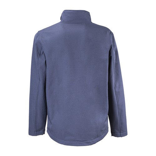 Veste softshell avec intérieur polaire, deux poches latérales et fermeture éclair
