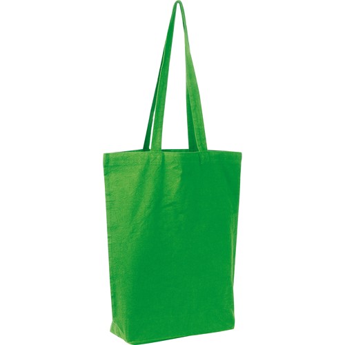 Borsa in cotone Fairtrade con soffietto sul fondo PIOTR