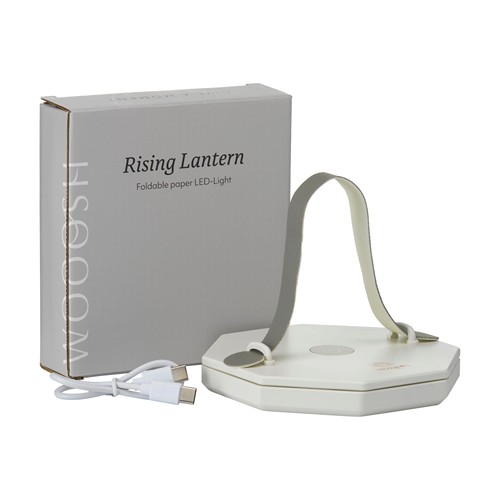 Wooosh Rising Lantern lampe LED en papier Wooosh Rising Lantern lampe LED en papier