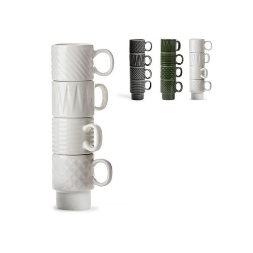 Sagaform Coffee & More Espresso Mug 4-pcs 100ml Sagaform Coffee & More Espresso Mug 4-pcs 100ml