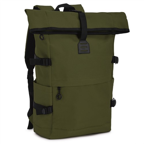 MOCHILA ENROLLABLE PARA PORTÁTIL EN POLYESTER 600D