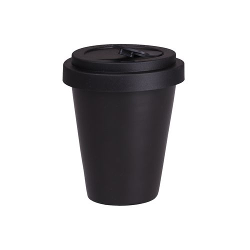 Beker Freedom Small Lock 200ml satijnzwart/zwart Beker Freedom Small Lock 200ml satijnzwart/zwart
