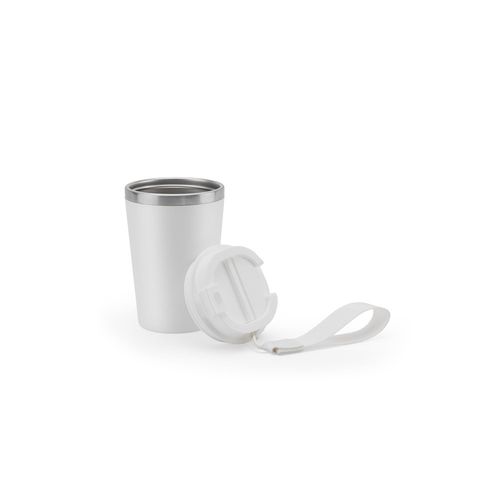 SPITZ. Gobelet de voyage en acier inoxydable (90% rSS) à double paroi et finition mate 460 mL SPITZ. Gobelet de voyage en acier inoxydable (90% rSS) à double paroi et finition mate 460 mL