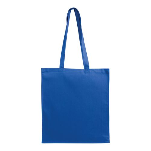 Solid colour tote bag made of 280 g/m2 recycled cotton. With gusset