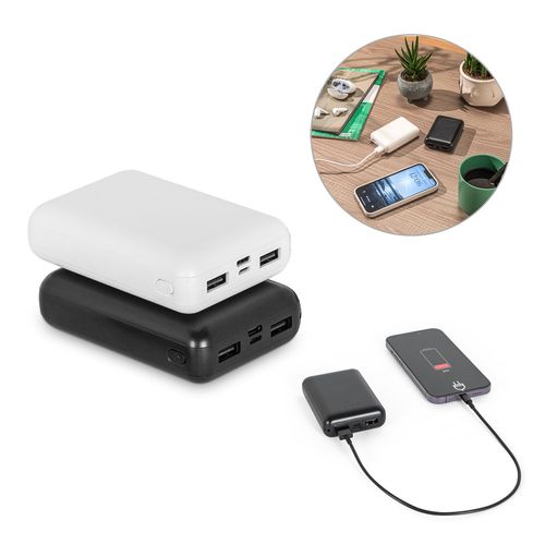 LEAKEY 10. batterie nomade 10'000 mAh en ABS recyclé (100 % rABS) LEAKEY 10. batterie nomade 10'000 mAh en ABS recyclé (100 % rABS)