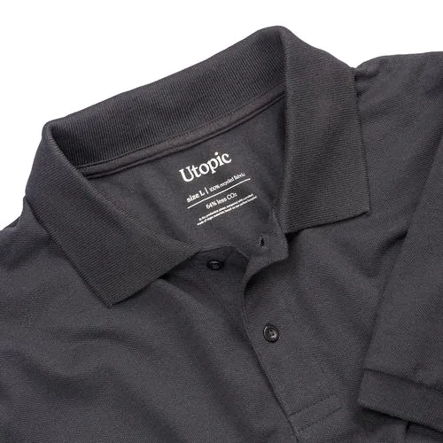 100% recycled fabric polo