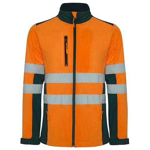 Two-colour high-visibility softshell ANTARES