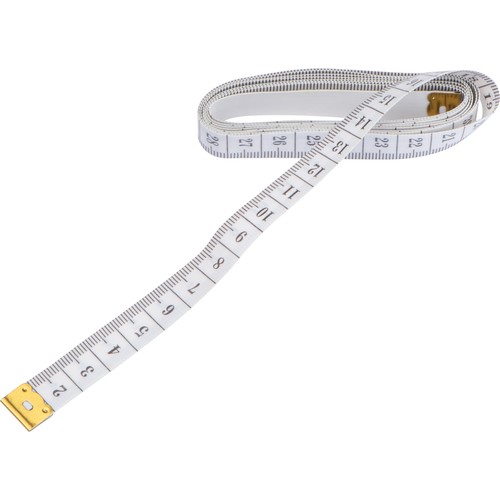 Rubberised 1,50 m measuring tape
