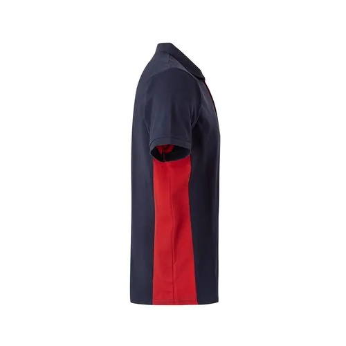 VL SUPAY. Polo bicolore piqué (180g/m²), a maniche corte, in cotone (60%) e poliestere (40%)