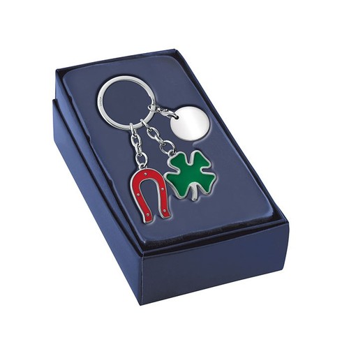 PORTE-CLÉS TREFLE A' QUATRE FEUILLES PORTE-CLÉS TREFLE A' QUATRE FEUILLES