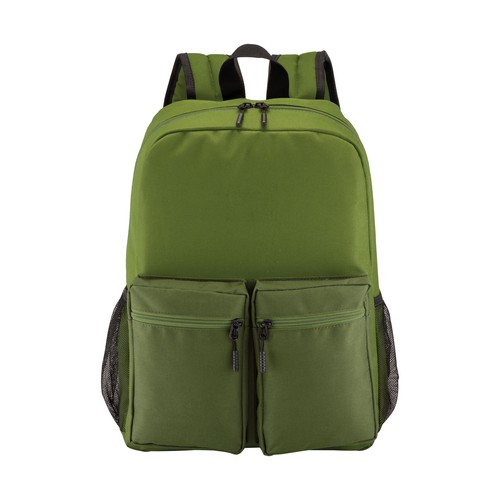 600D polyester 5 pockets backpack, two side meshed, adjustable shoulder straps 600D polyester 5 pockets backpack, two side meshed, adjustable shoulder straps
