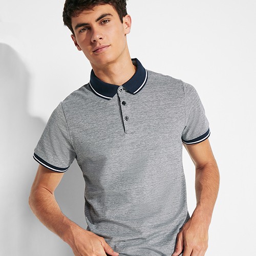 Polo chiné manches courtes BOWIE
