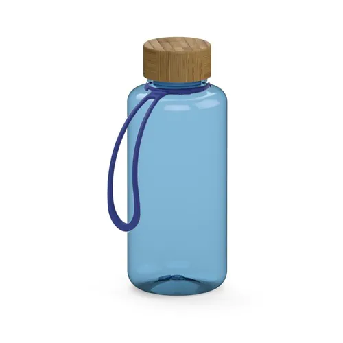Gourde "Natural" transparente incl. attache, 1,0 l