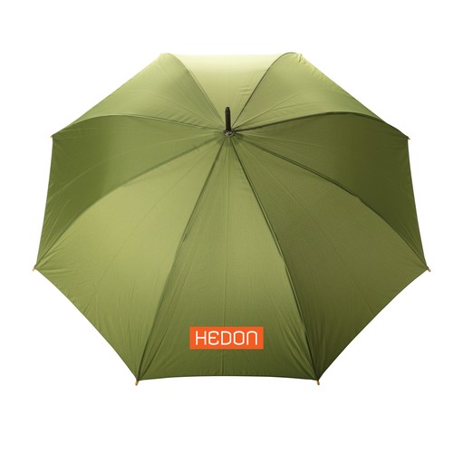 Paraguas automático RPET 190T de bambú Impact AWARE ™ Paraguas automático RPET 190T de bambú Impact AWARE ™