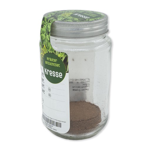 Growing kit - Glass pot (personalized) Growing kit - Glass pot (personalized)