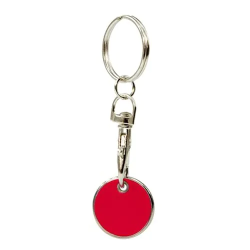 sleutelhanger met winkelmuntje sleutelhanger met winkelmuntje