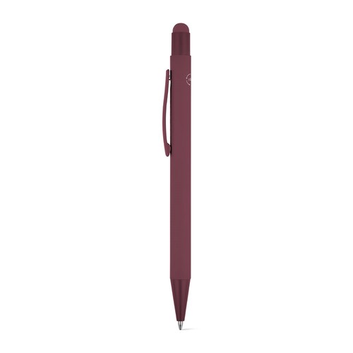 CLINT MATE. Ballpoint pen with a modern design made from recycled aluminium (100% rAL), with a matt finish