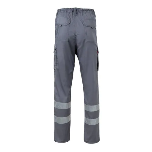 VL DIONYSUS. Pantalon stretch multipoches (240g/m²), en coton (46%), EME (38%) et polyester (16%)