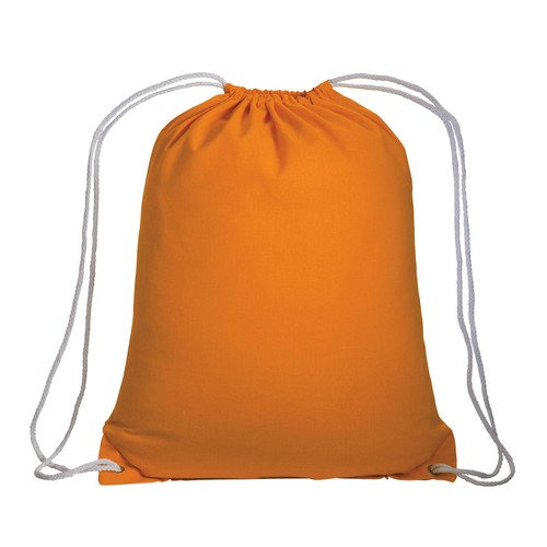 135 g/m2 cotton backpack with drawstring closure