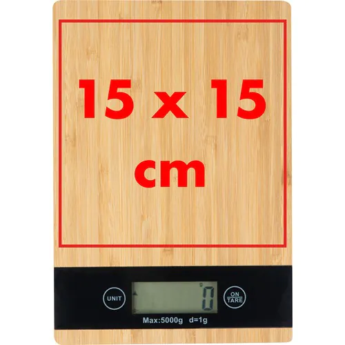 Digital bamboo kitchen scale Digital bamboo kitchen scale