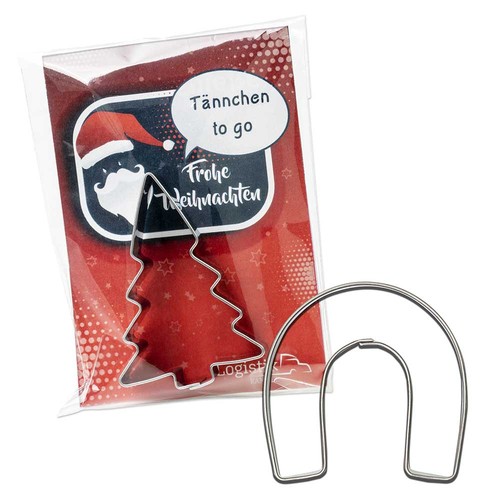 Baking-shape in bag - winter - horseshoe Baking-shape in bag - winter - horseshoe